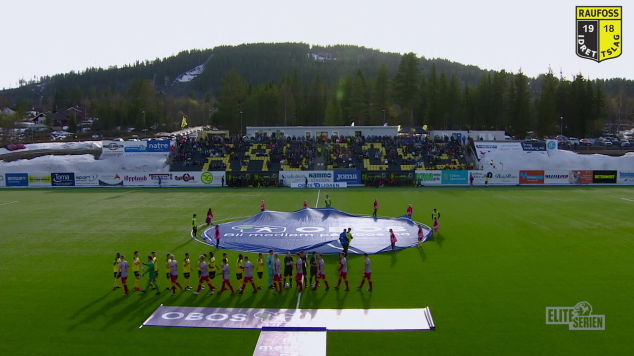 Høydepunkter Raufoss mot Strømmen